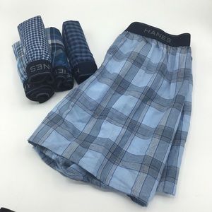 NWOT Hanes 5 pair Boxer Shorts